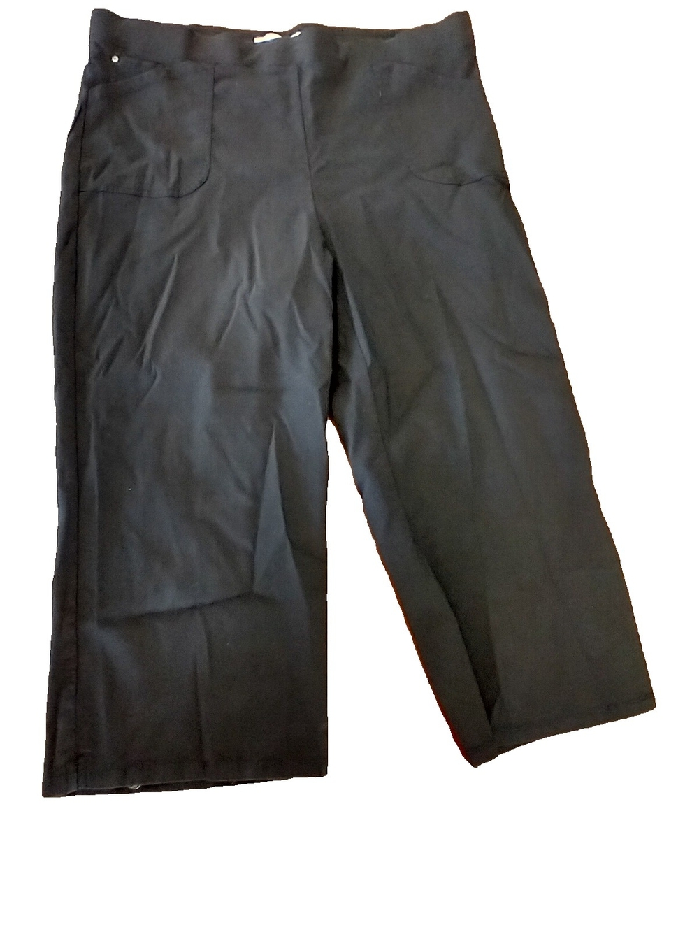 89th & Madison Black Women's Capris